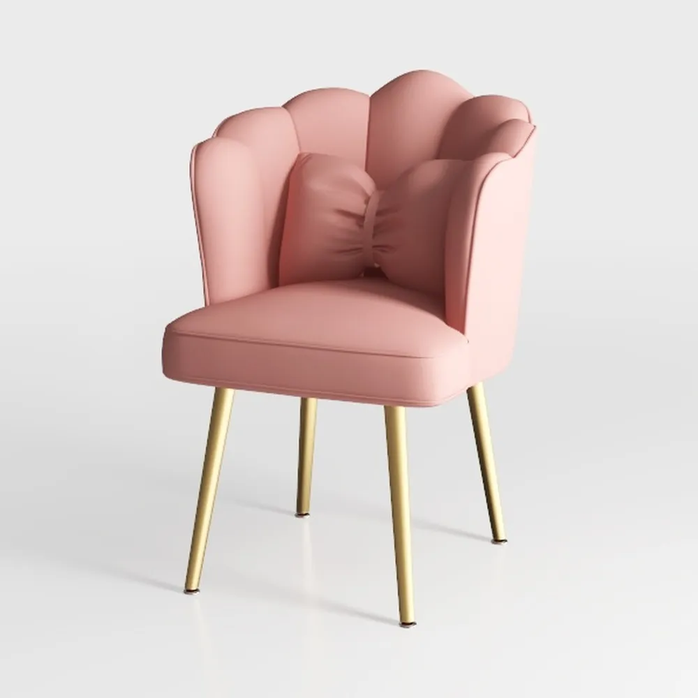 Barrel Dining Room Chairs Set of 6 Modern Velvet