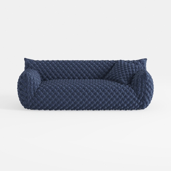 Cloud Sectional Couch with L-Shape Chaise, Modern 