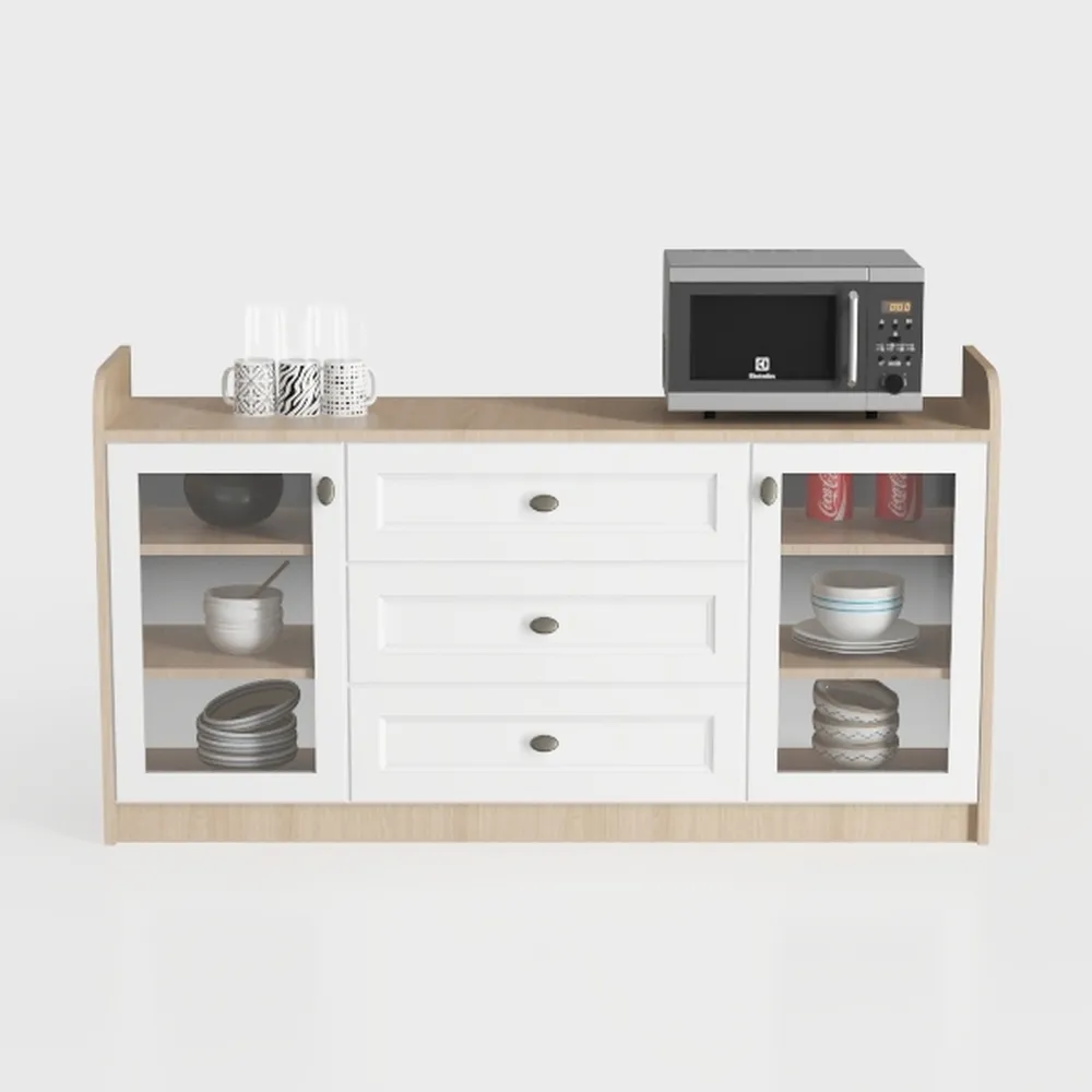 65" Sideboard Buffet Cabinet with Storage