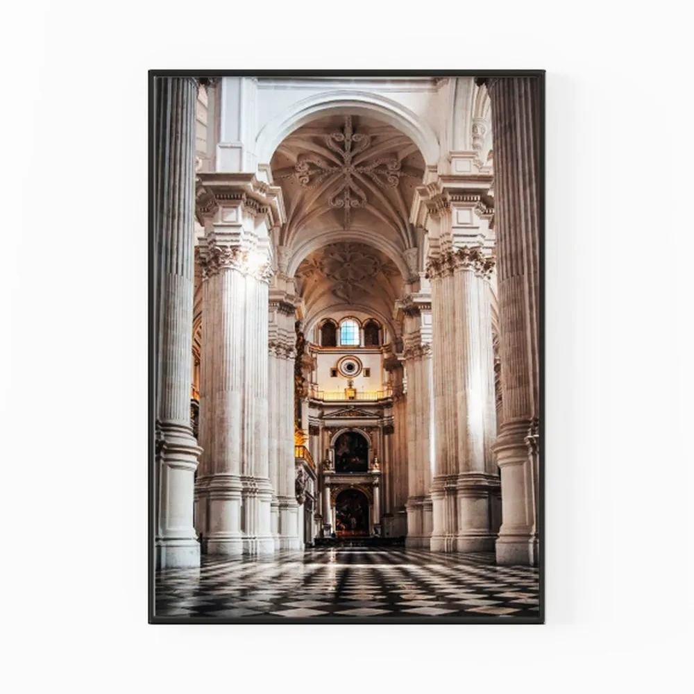 Living Room Canvas Wall Art Italian Water City