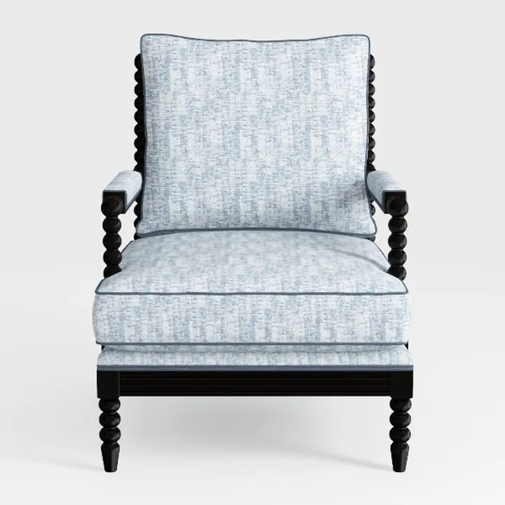 OSP Home Furnishings Eliza Spindle Accent Chair, L
