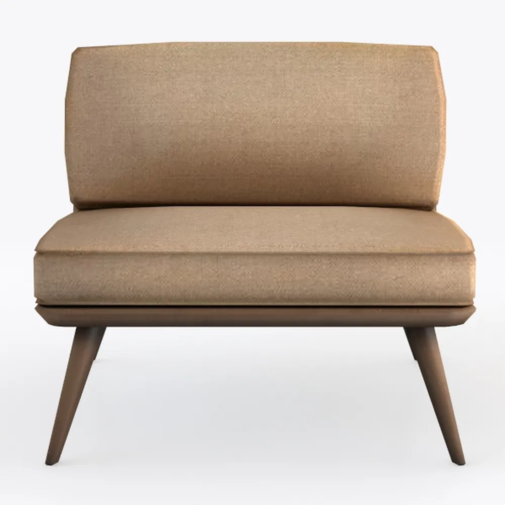 Fireside Chair, Full Sponge Compression, Soft Sued