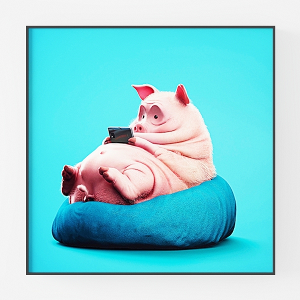 painting-Secret Life of Pets