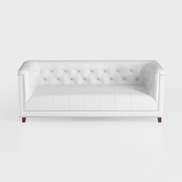Meridian Furniture 651White-L Michelle