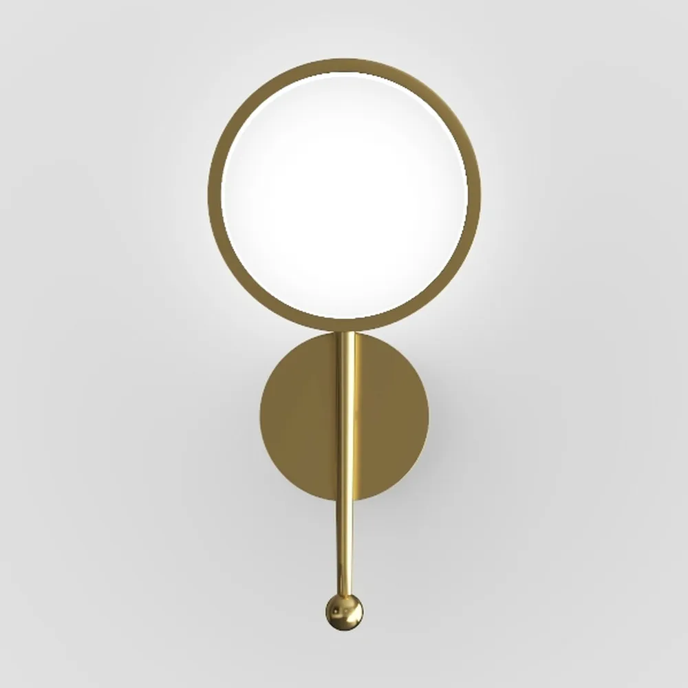 KCO Lighting Milk Glass Globe Wall Sconce Mid