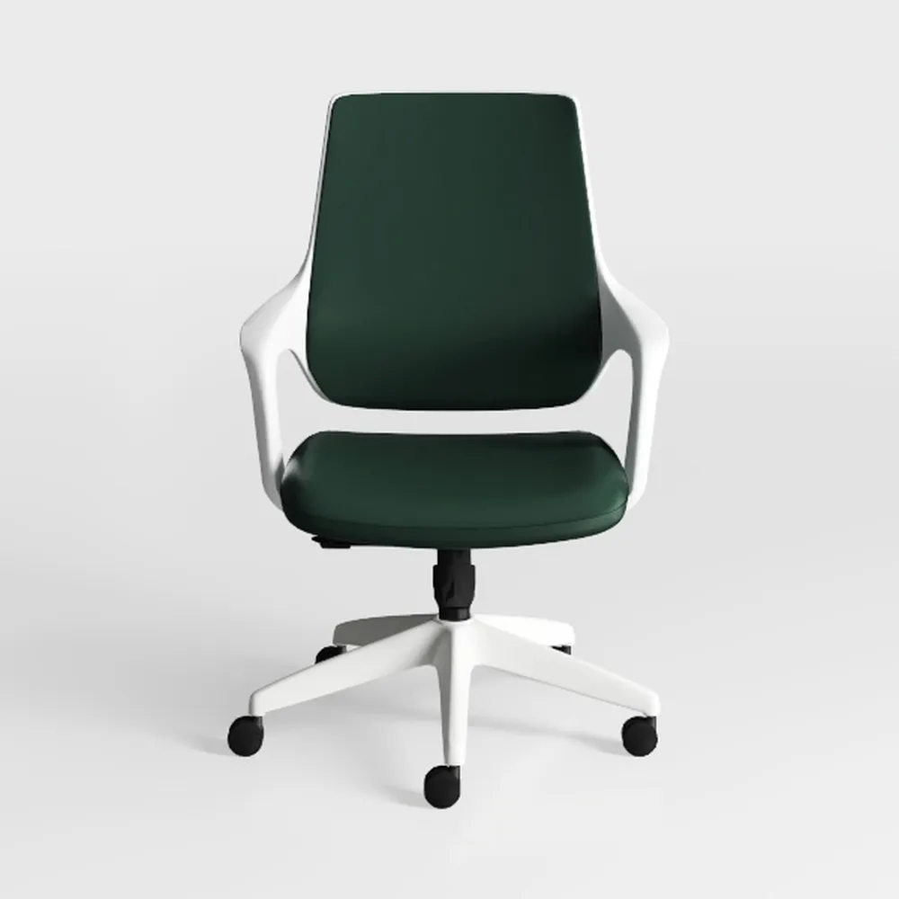 Vinsetto Mid-Back Office Chair, Velvet Fabric