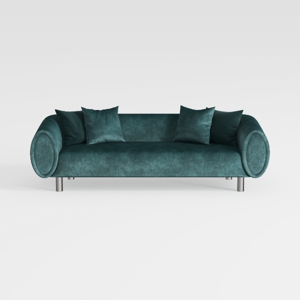 KOMFOTT 72.5” Loveseat Sofa Couch, Modern Love Sea