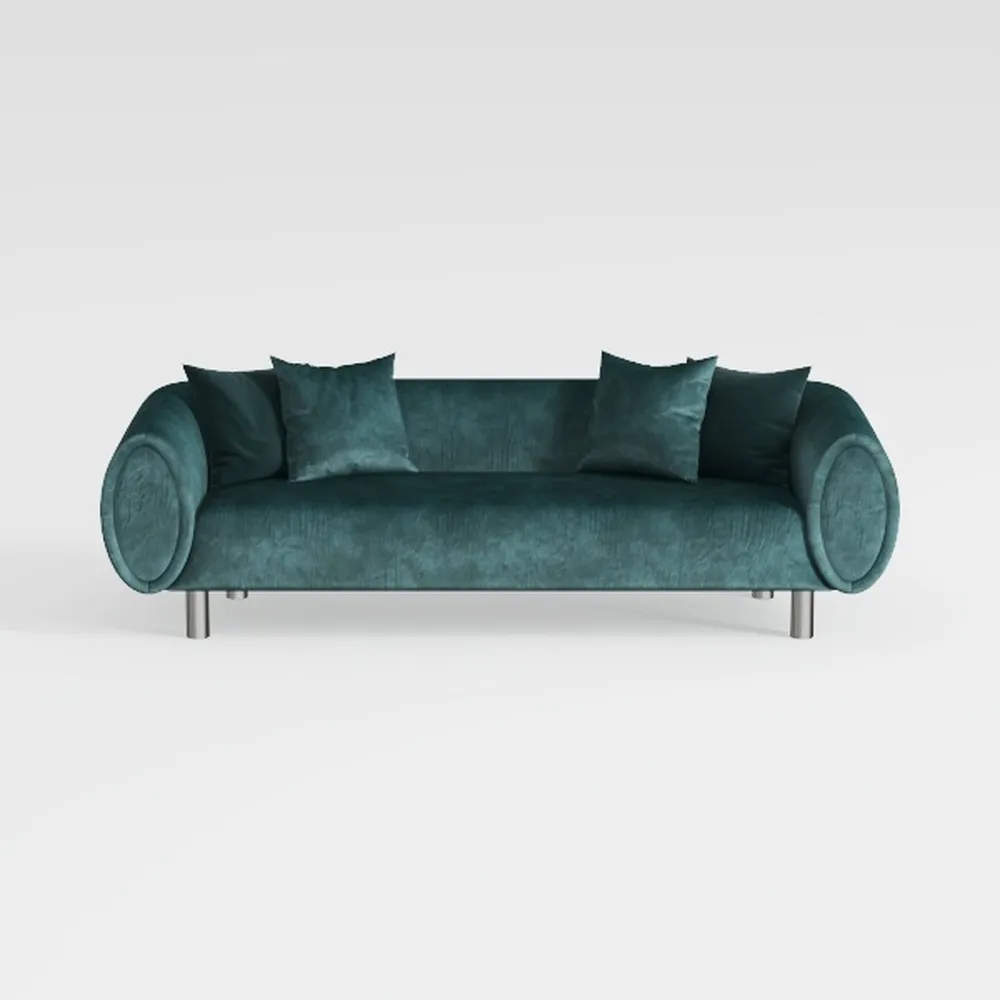 KOMFOTT 72.5” Loveseat Sofa Couch, Modern Love Sea