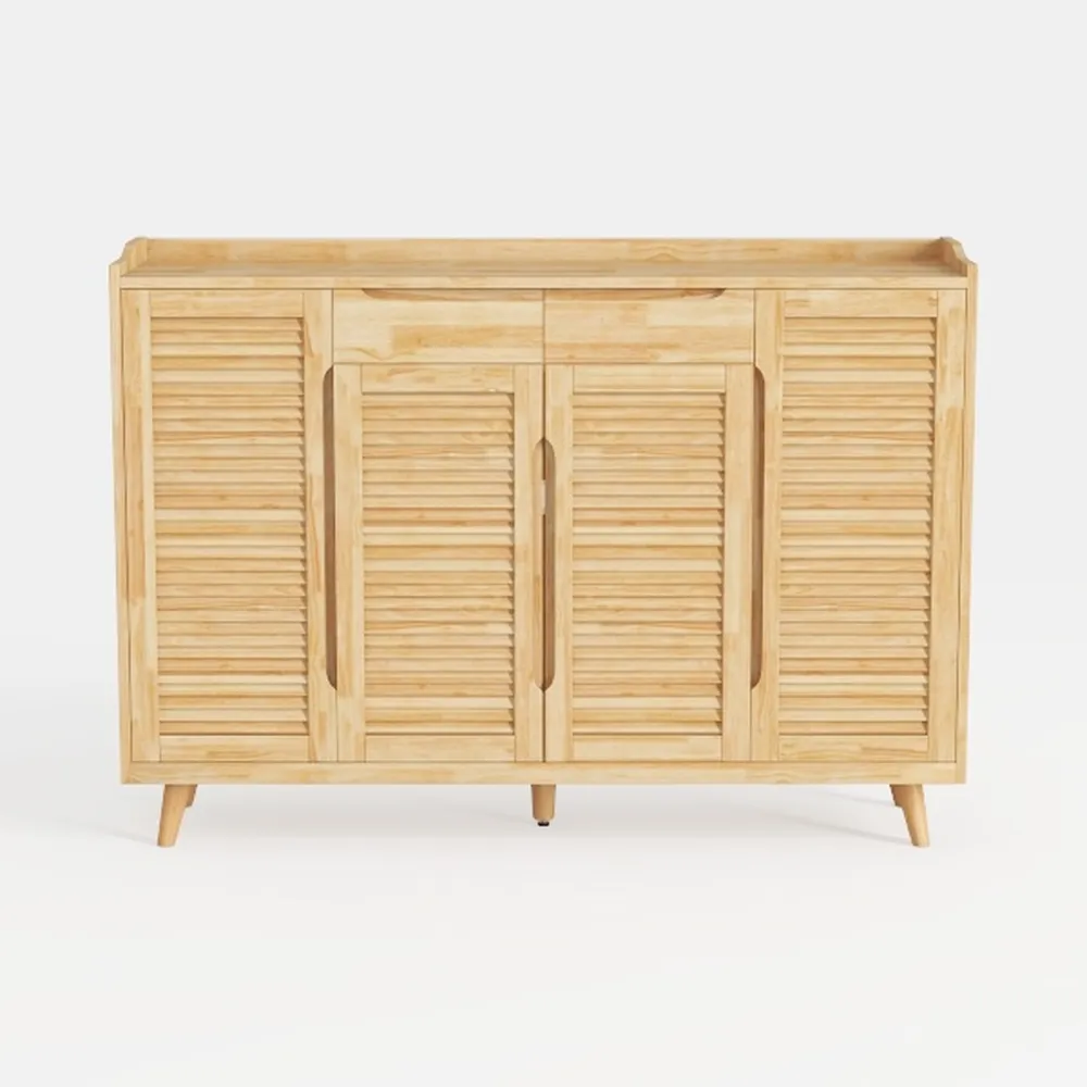 Giluta Sideboard Buffet Cabinet, 3 Drawers Cabinet
