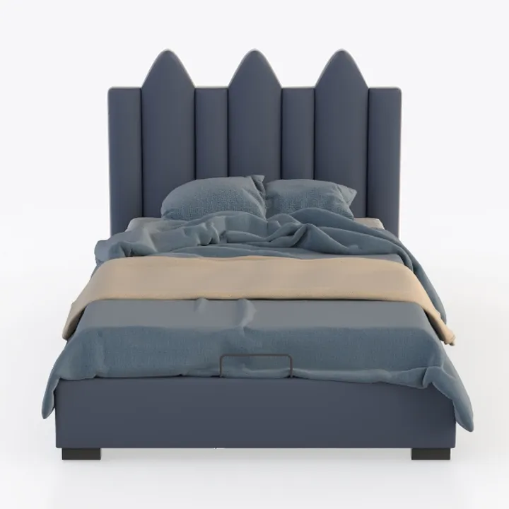 Meridian Furniture BrookeSkyBlu-K Brooke Collectio