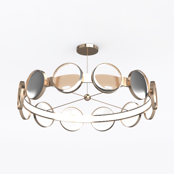 JONATHAN Y JYL3503A Aubrey 3-Light 15.5&quot; Metal LED