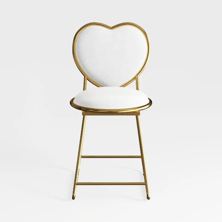 Vanity Chair for Makeup,Modern Velvet Butterfly