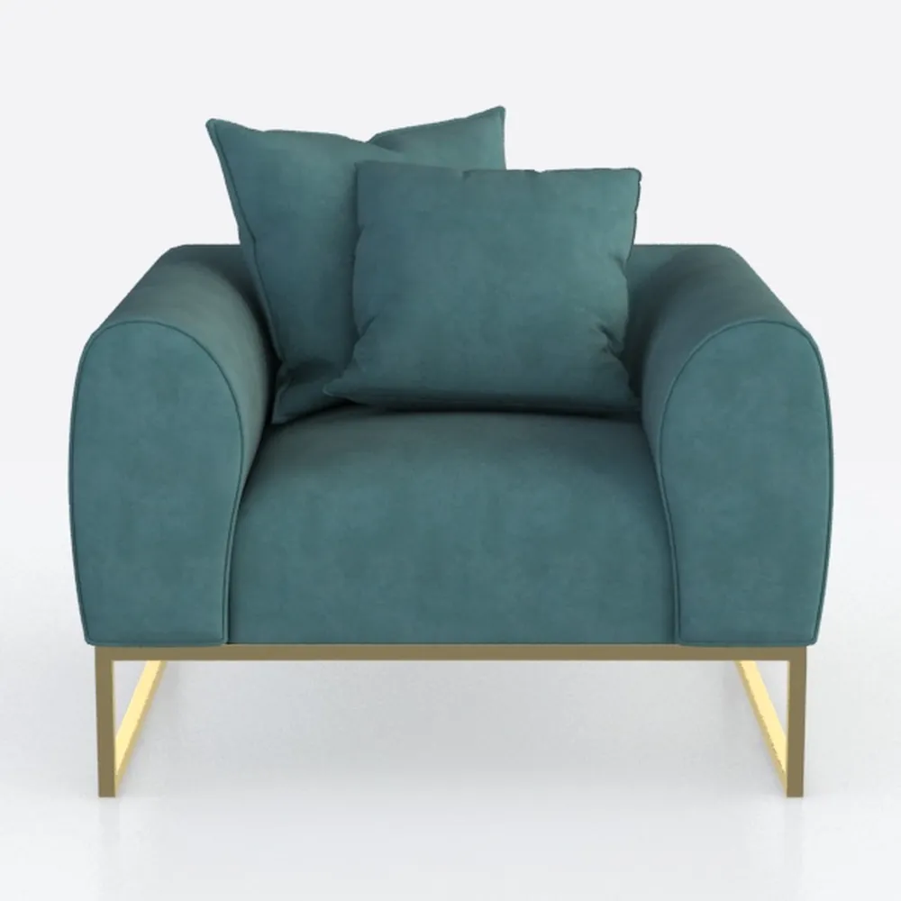 Modern Accent Chairs no Wheels, Living Room Side