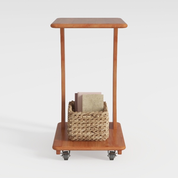 Coffee Table Sofa End Tables Solid Wood Mobile