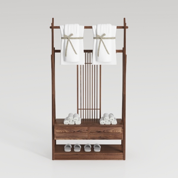 Bamboo Hall Tree with 13 Hook, 6-in-1 Entry