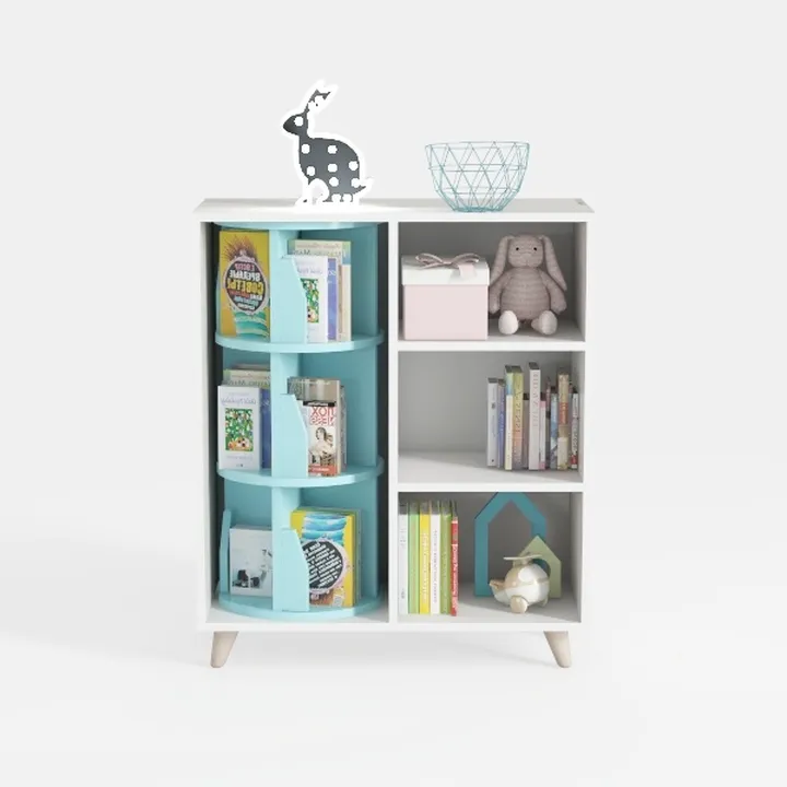 LEYAOYAO 10 Cube Bookshelf,3 Tier Modern Wide