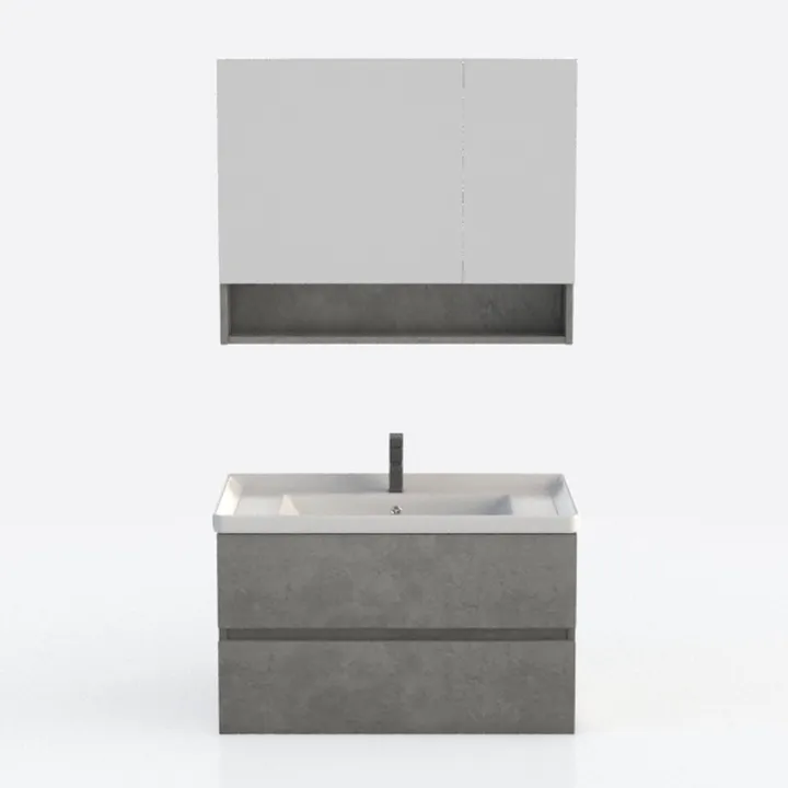 Madeli Metro 30" Bathroom Vanity for Integrated Basin - Ash Grey