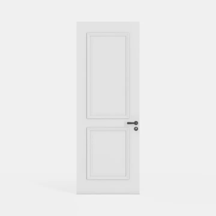 24" x 80" Prehung Door 3-Panel Slab Doors with 