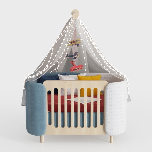 baby crib-Rainbow of Colors