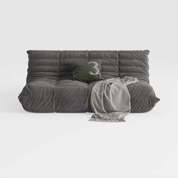 3-Pieces Living Room Modular Sectional Sofa Set