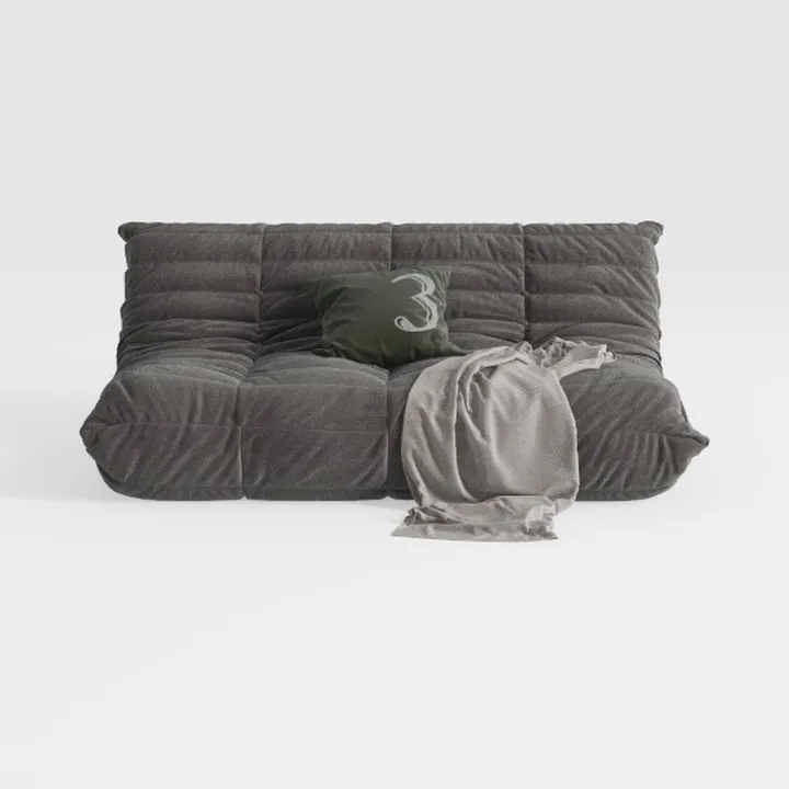 3-Pieces Living Room Modular Sectional Sofa Set