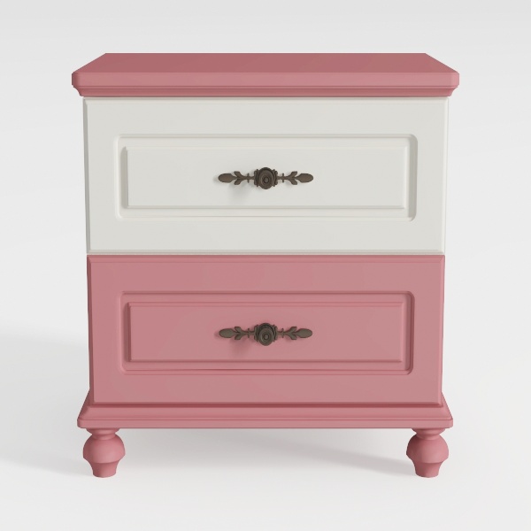 Pemberly Row Set of 2 Engineered Wood 2-Drawer