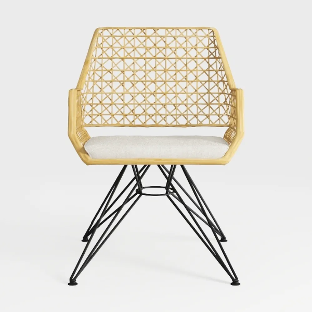 Safavieh Home Jadis White and Dark Grey Leather