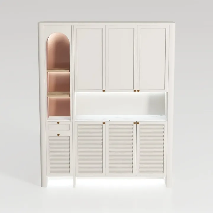 Rattan Shoe Cabinet Storage for Entryway, Shoe