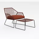 Neso Beach Chairs 2 Pack | Water Resistant with Right 45 Degree View