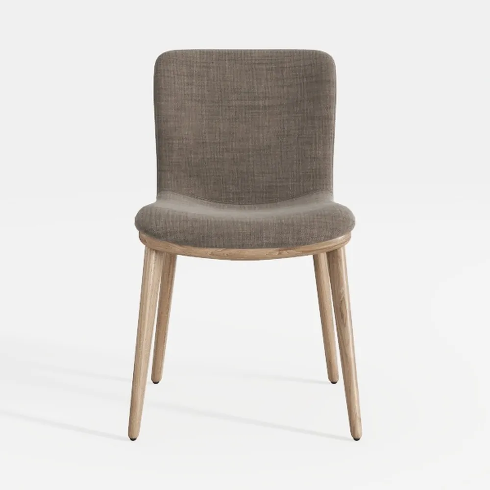 mikibama Linen Dining Chairs Set of 6 Channel