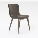 mikibama Linen Dining Chairs Set of 6 Channel Right 45 Degree View