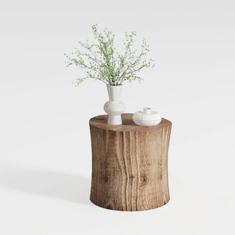 Vintiquewise Water Hyacinth Round Floor Planter 
