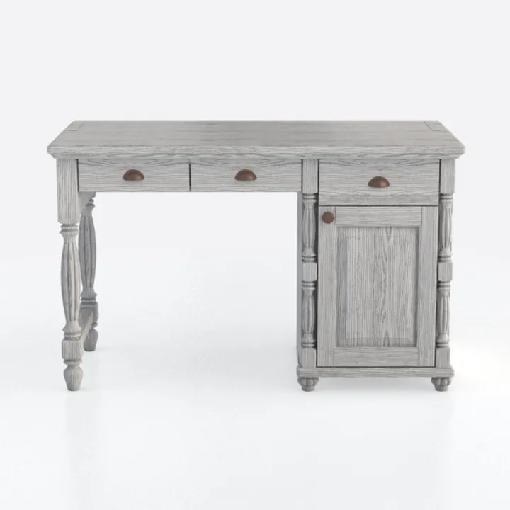 Farmhouse 47" Executive Desk, Computer Desk with 