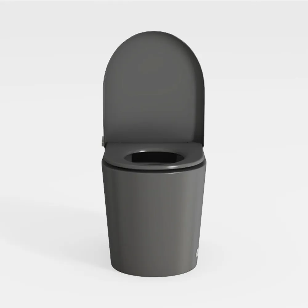 SUPERFLO One Piece Toilet with Egg Toilet Bowl