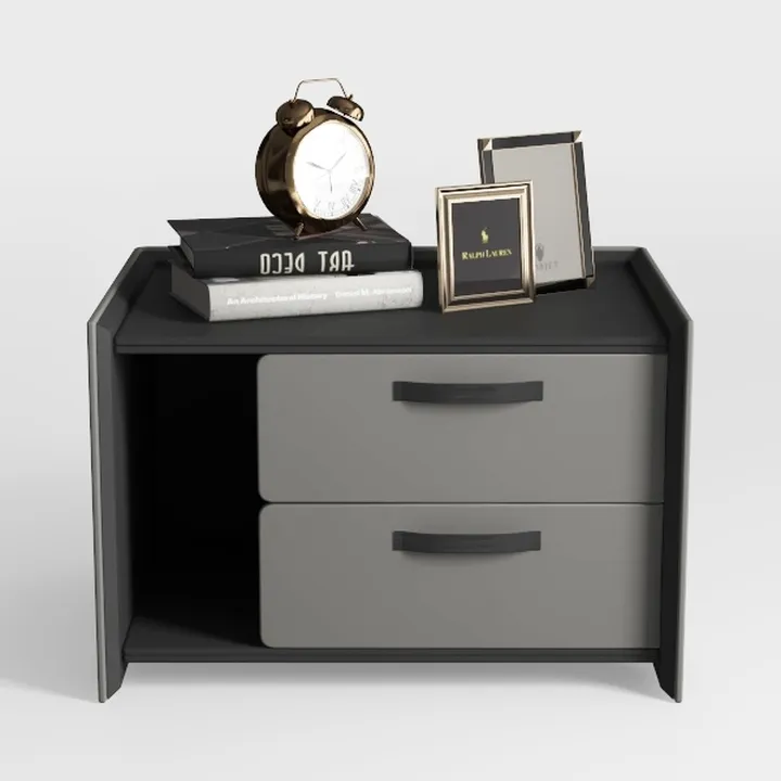 2 Drawer File Cabinet with Lock, Rolling File