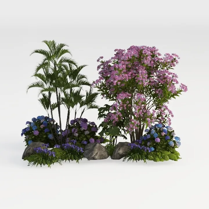 perennial border-Cozy Garden