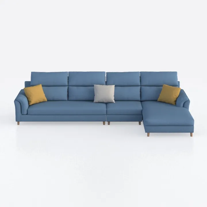 SPOFLYINN L Shaped Sectional Sofa with Storage Foo
