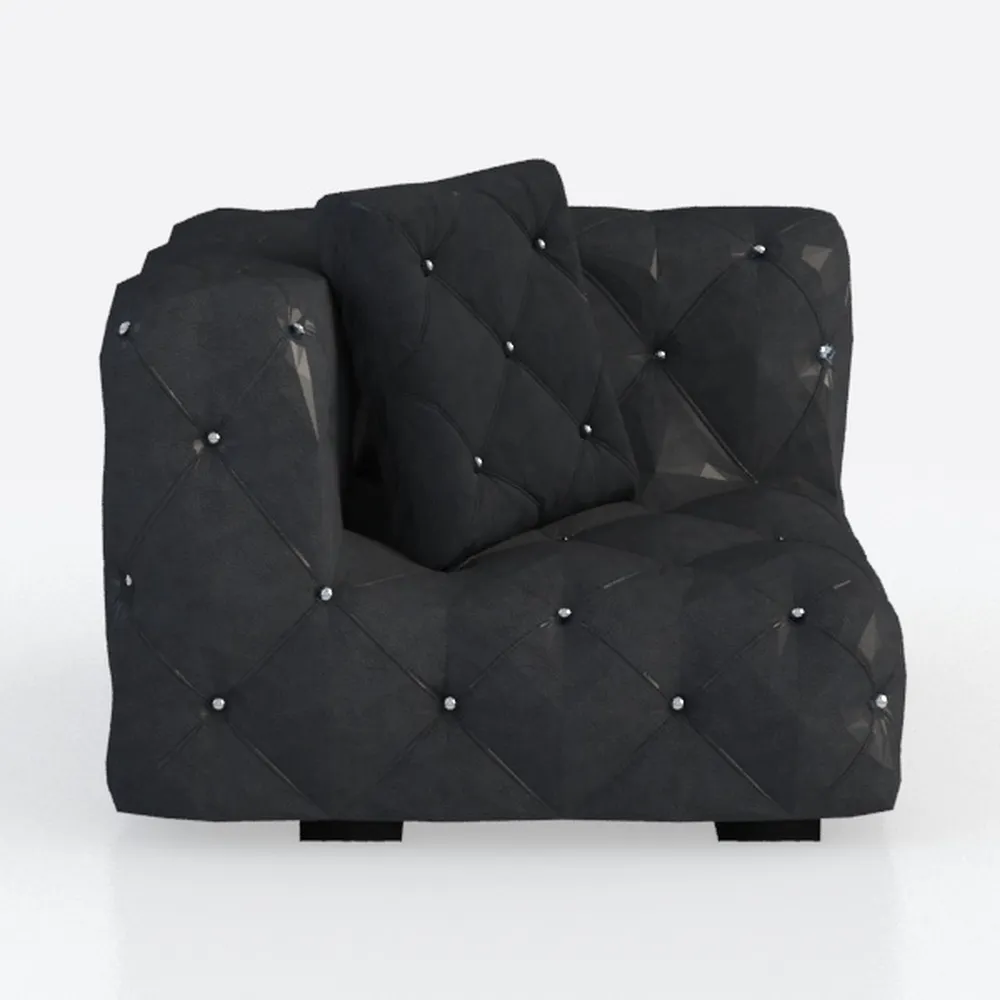 Glory Furniture Paige Chair, Black. Living Room Fu