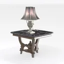 side table-American Furniture Right 45 Degree View