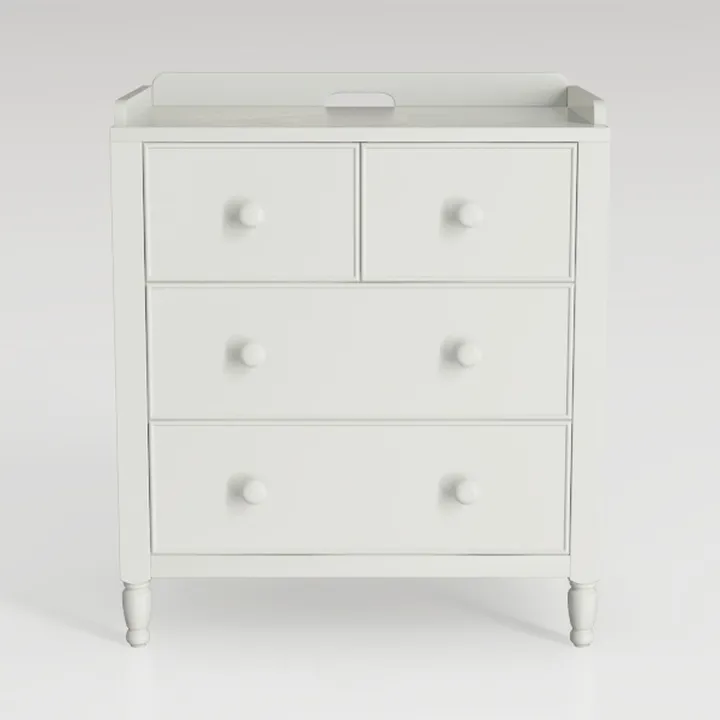 BOLUO Changing Table Dresser with 7 Fabric Drawers