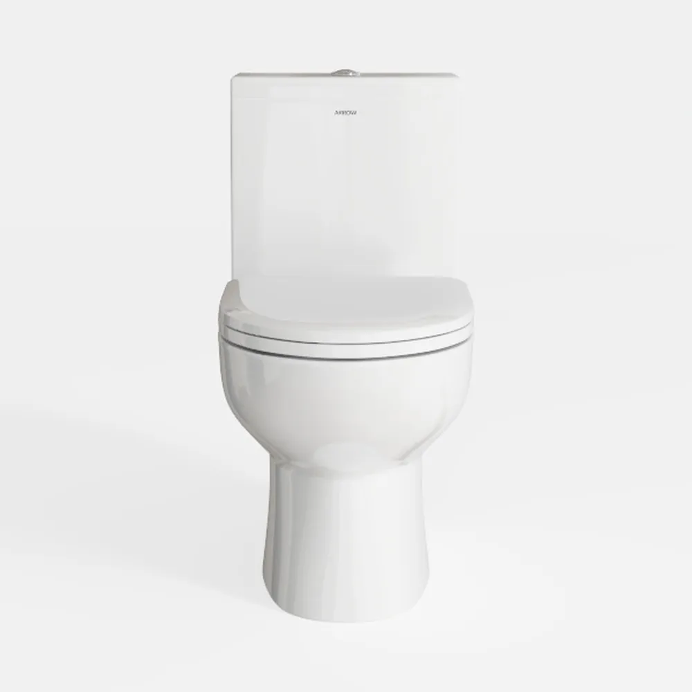 Two Piece Toilets Elongated, 21" Extra Tall Toilet