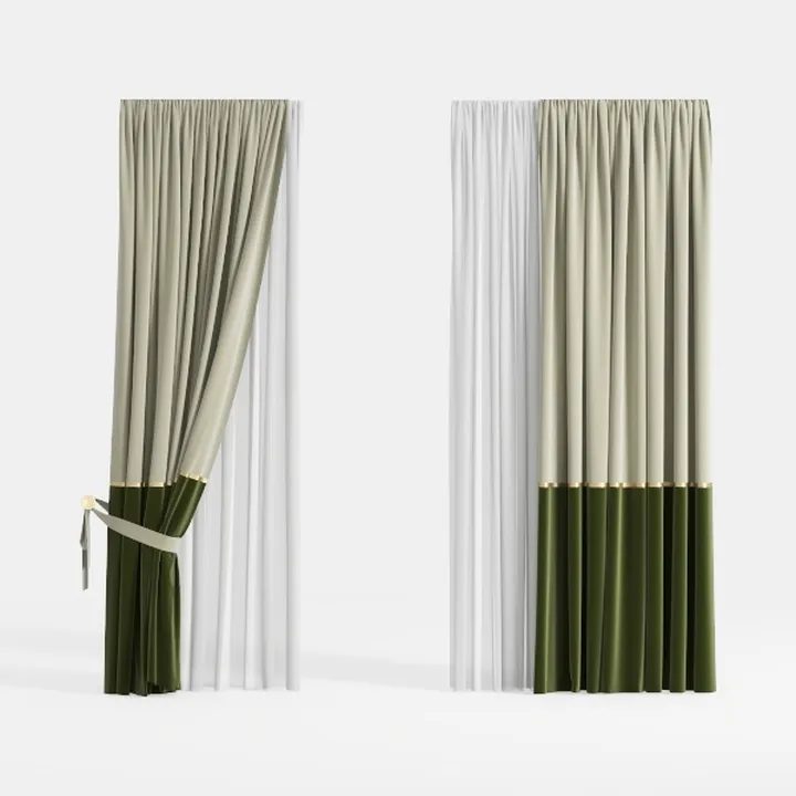 curtain-Tropical Vibes