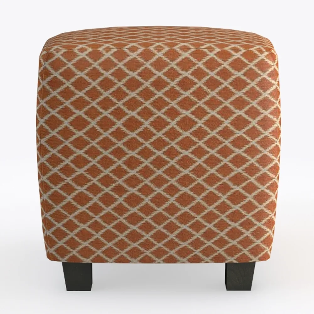 15 in. Wood Outdoor Ottoman with Storage for Livin