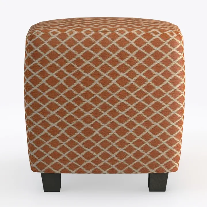 15 in. Wood Outdoor Ottoman with Storage for Livin