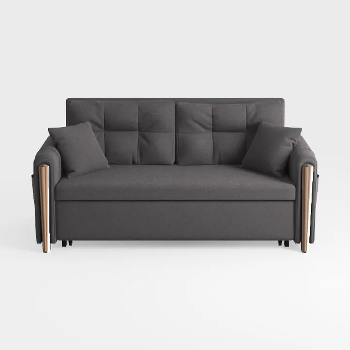 3 in 1 Pull Out Couch, 56 Inch Convertible Sleeper