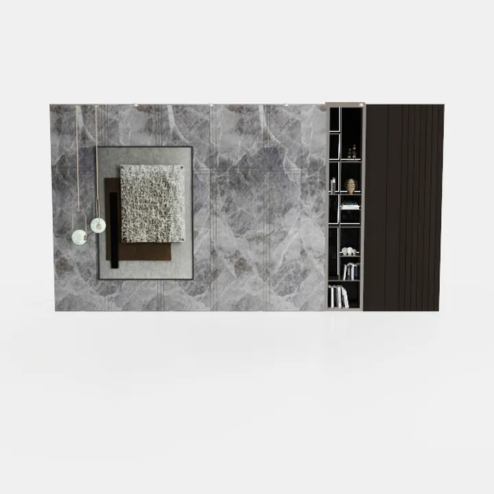 AJAZIKO Plum Blossom Canvas Wall Art Brown Wall