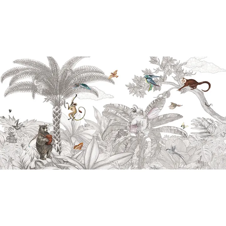 wallpaper-Rainforest Wall Deco