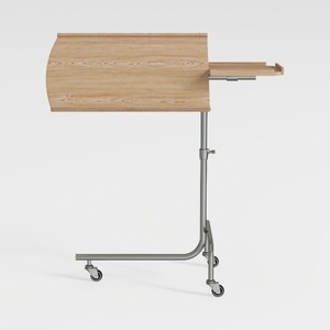 13067 Non Tilt Top Overbed Table with Wheels and S