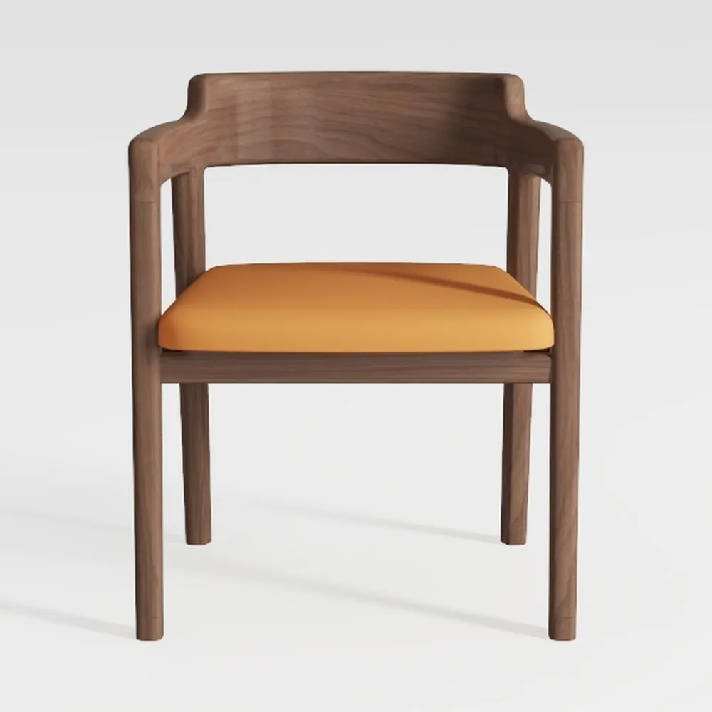 Roxy Mid-Century Modern Velvet Dining Chair in