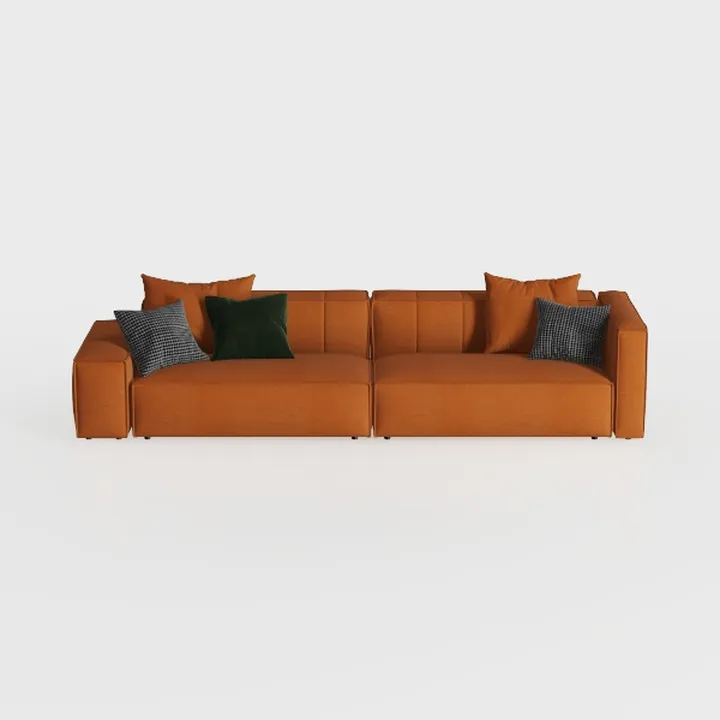 Stylish Sofa Set with Polyester Upholstery with 